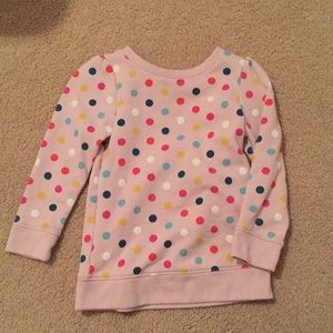 Tunic style sweatshirt